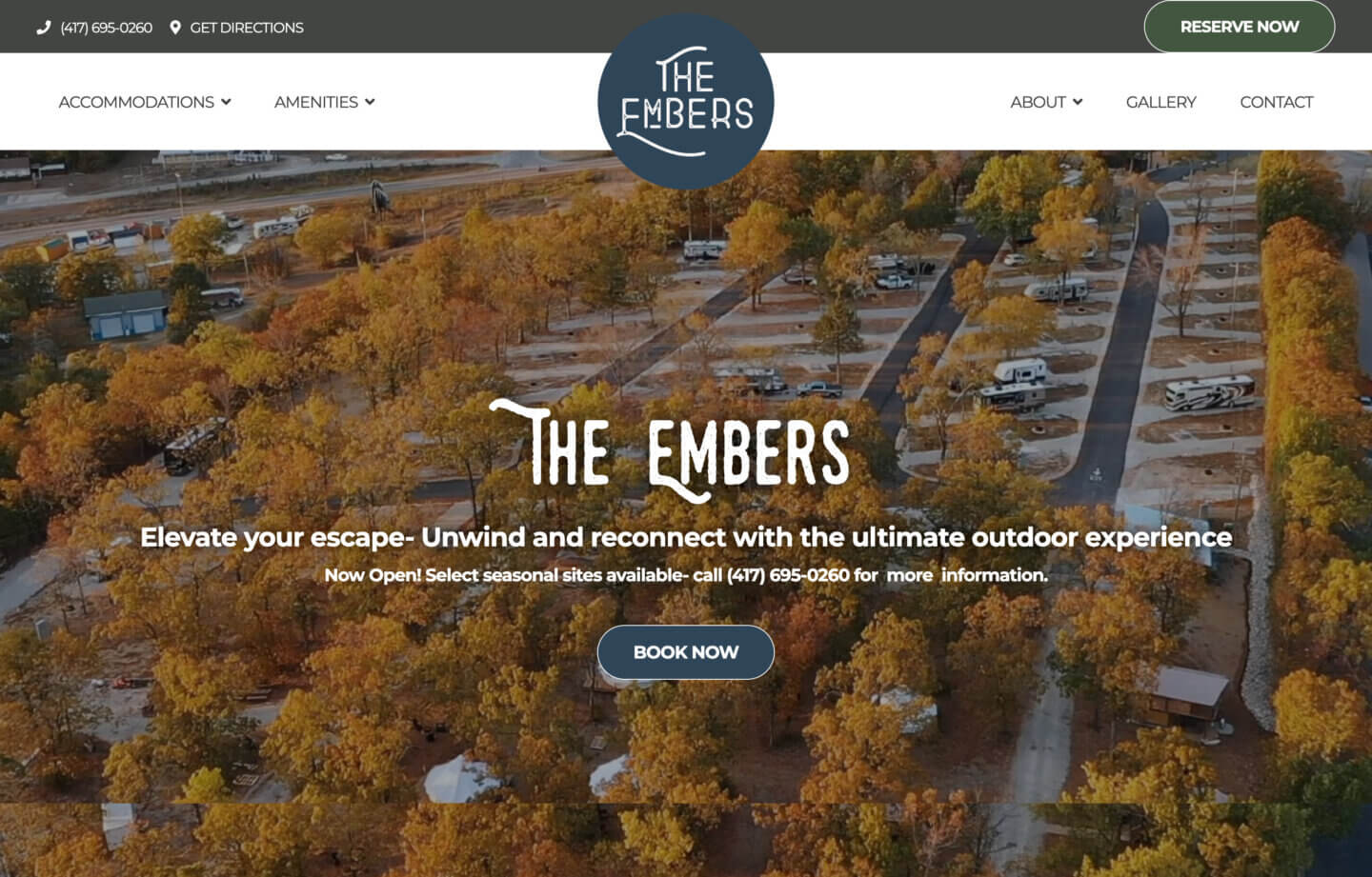 The Embers Glamping &amp; RV Resort