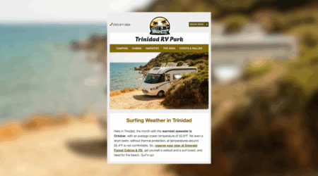rv park newsletter
