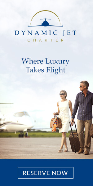 Dynamic Jet Charter | Premium Private Jet Branding